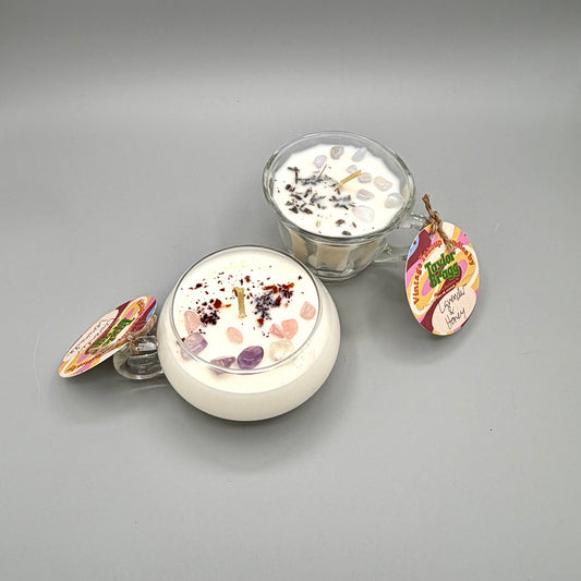 Glass Teacup Candles