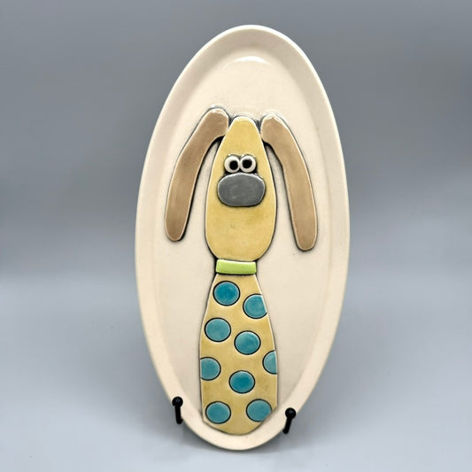 Dimensional Dog-yellow-blue