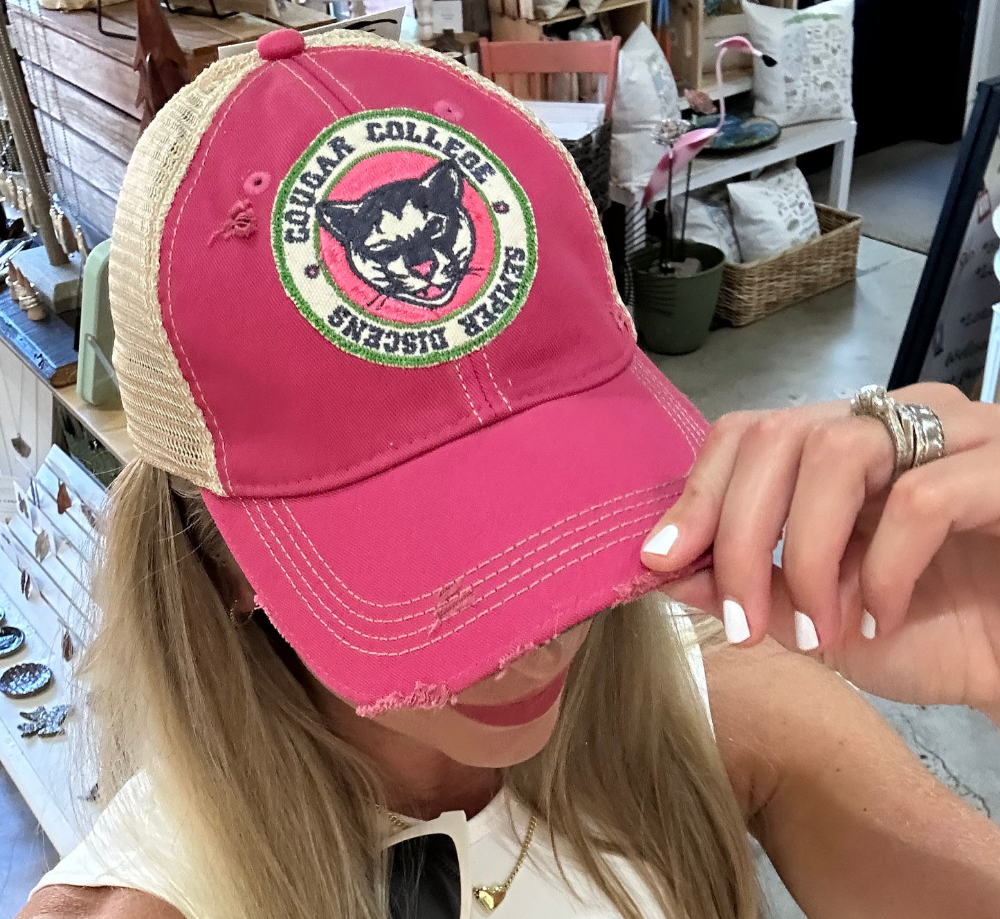 Cougar College Hat