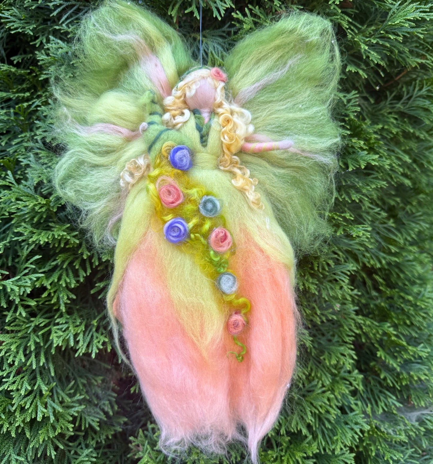 Mary-Hand Felted Angel