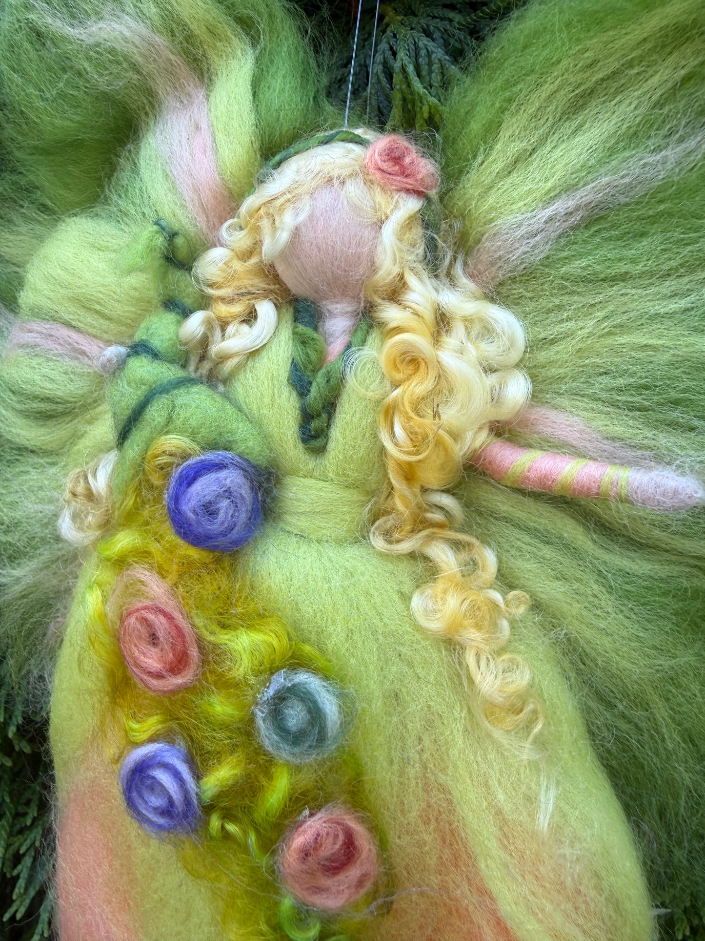 Mary-Hand Felted Angel