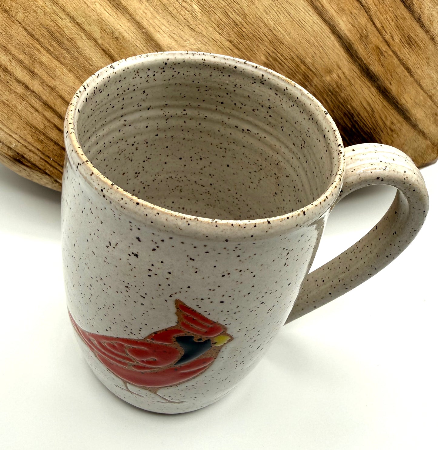 Cardinal Pottery Mug