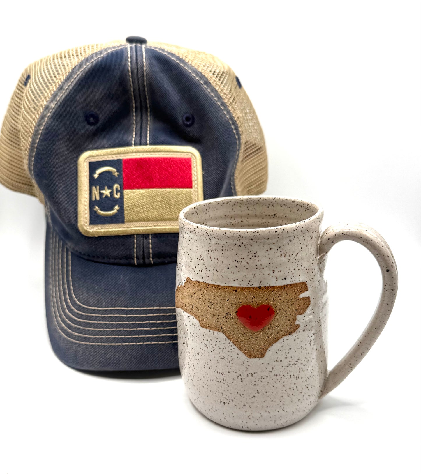 North Carolina Handmade Pottery Mug