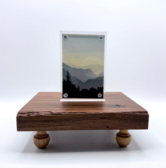 Long View - Mini Framed Watercolor