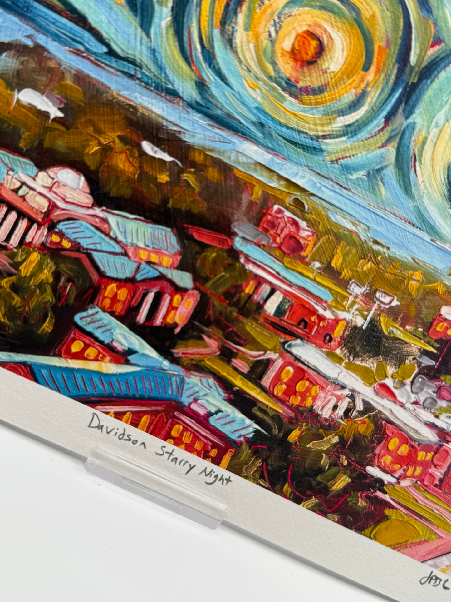 8x8 Davidson Starry Night Print