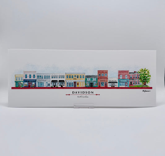 Whimsical Downtown Davidson Print