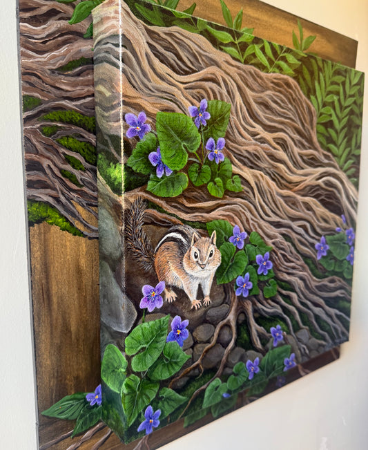 Violet the Chipmunk 16x16