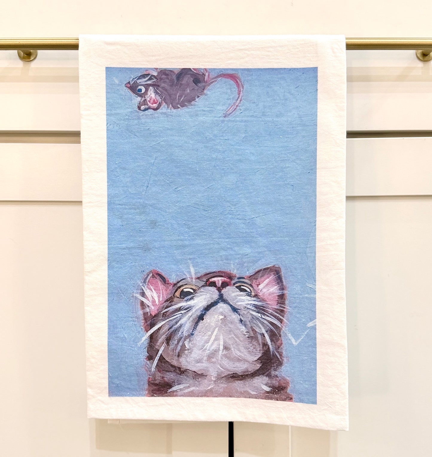 The Intruder Tea Towel