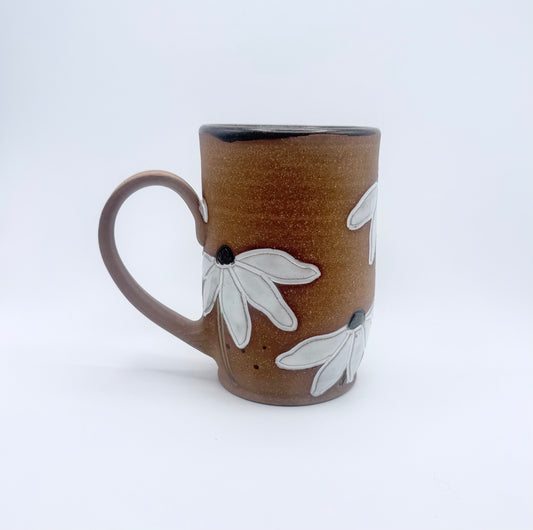 Tall Daisy 'Naked' Mug