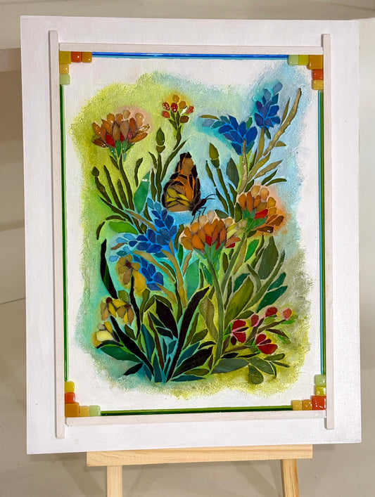 Summer Moment - Cut Glass Mosaic