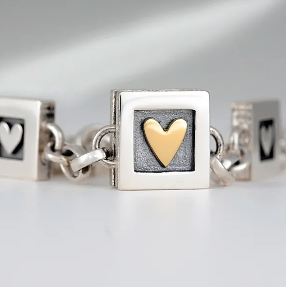 3 Hearts - Heart of Gold Bracelet