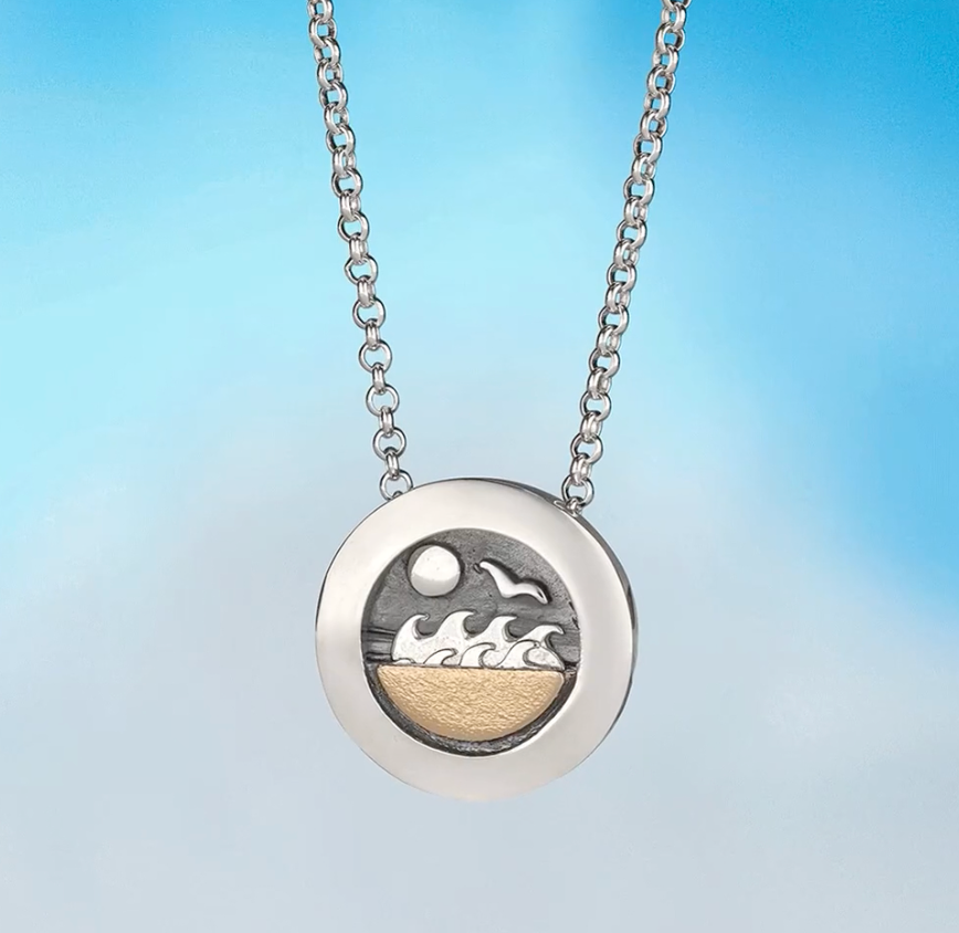Making Waves Kinetic Necklace