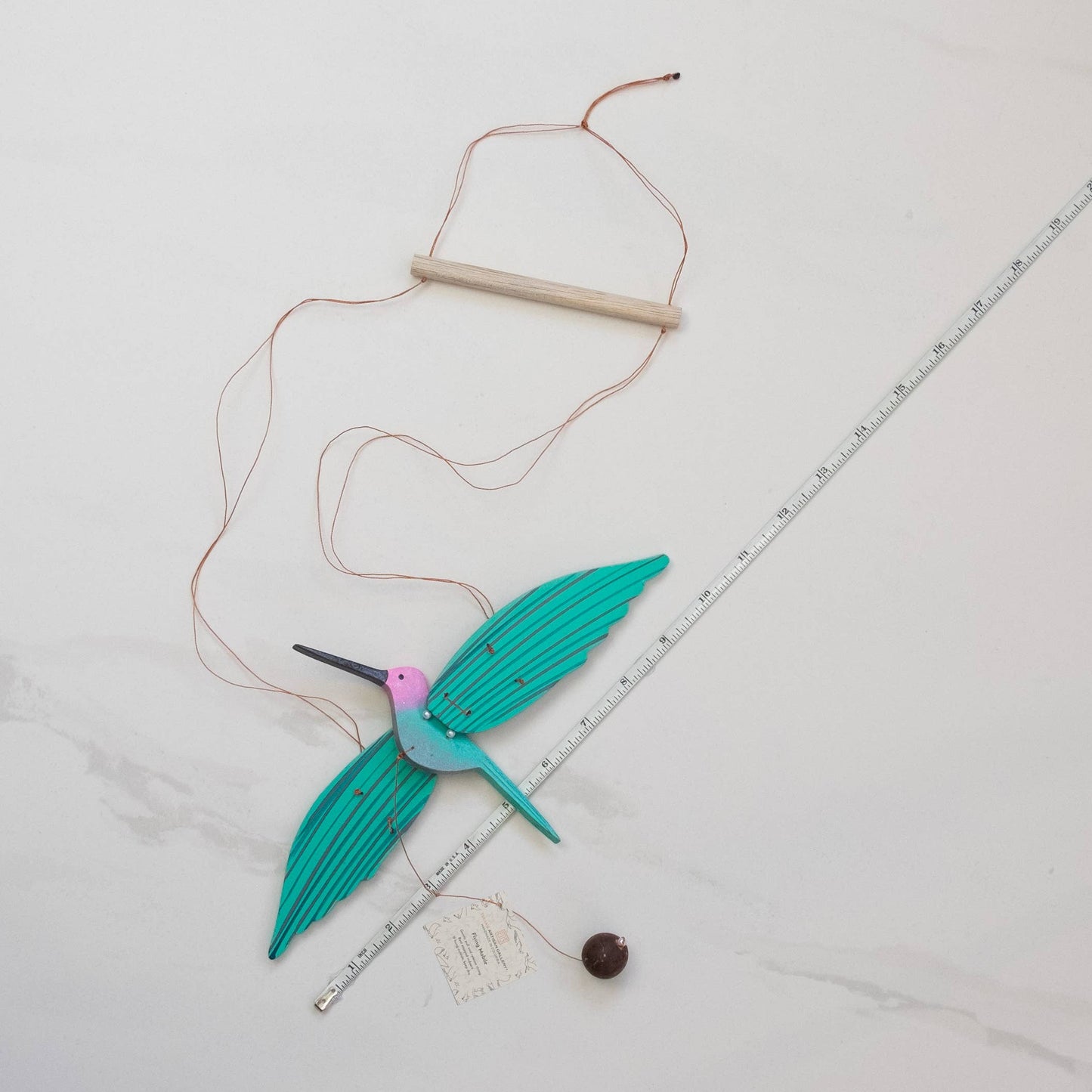Hummingbird Flying Mobile - Pink Anna's