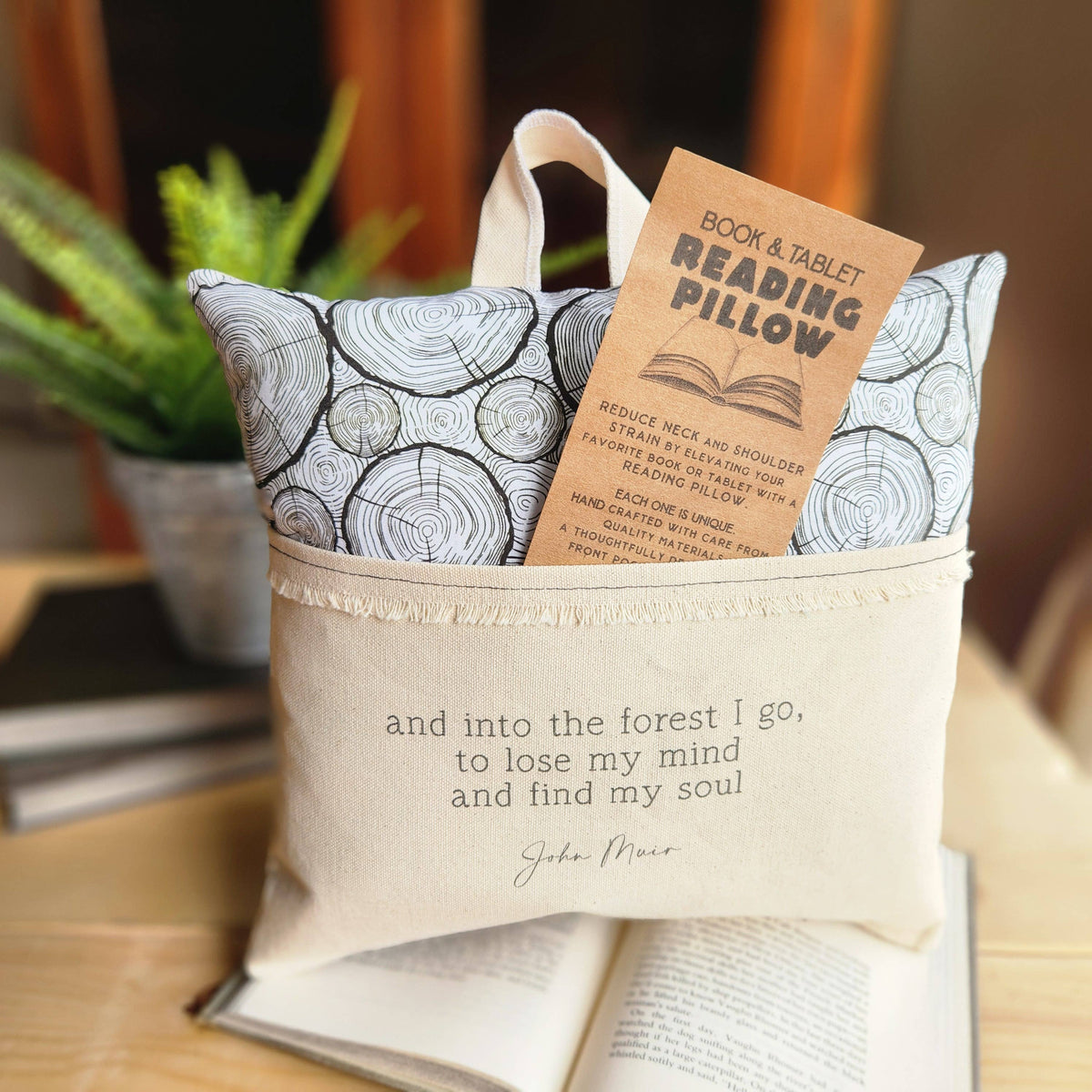 'Into the forest' Reading Pillow