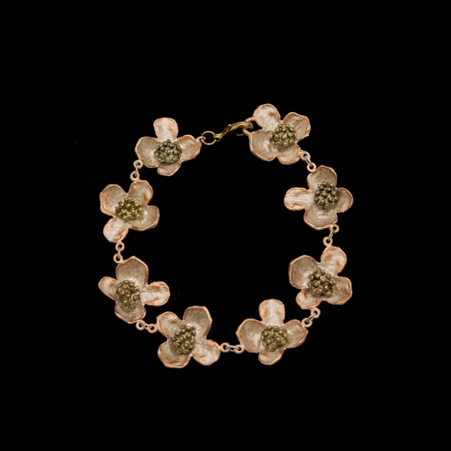 Dogwood Bracelet - Handpainted