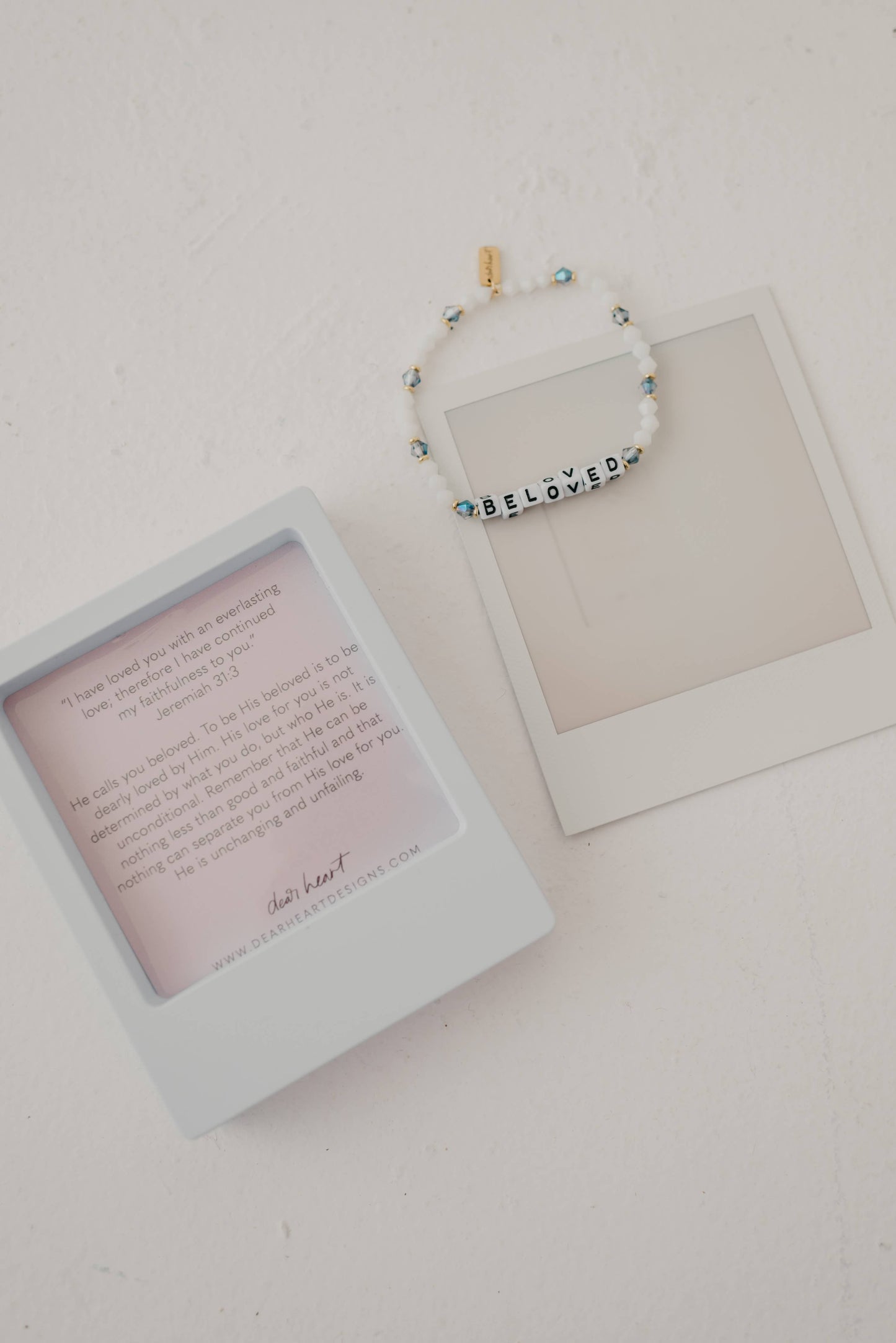 Beloved Beaded Swarovski Bracelet