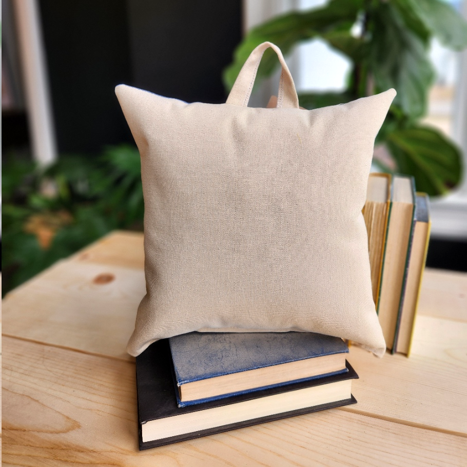 What Happens at Book Club  Reading Pillow