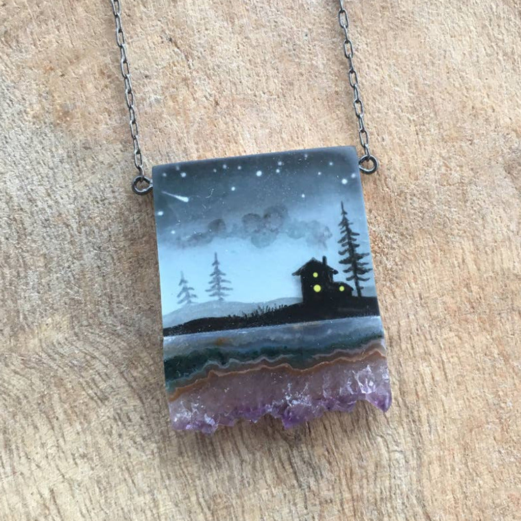 Home Crystal Necklace