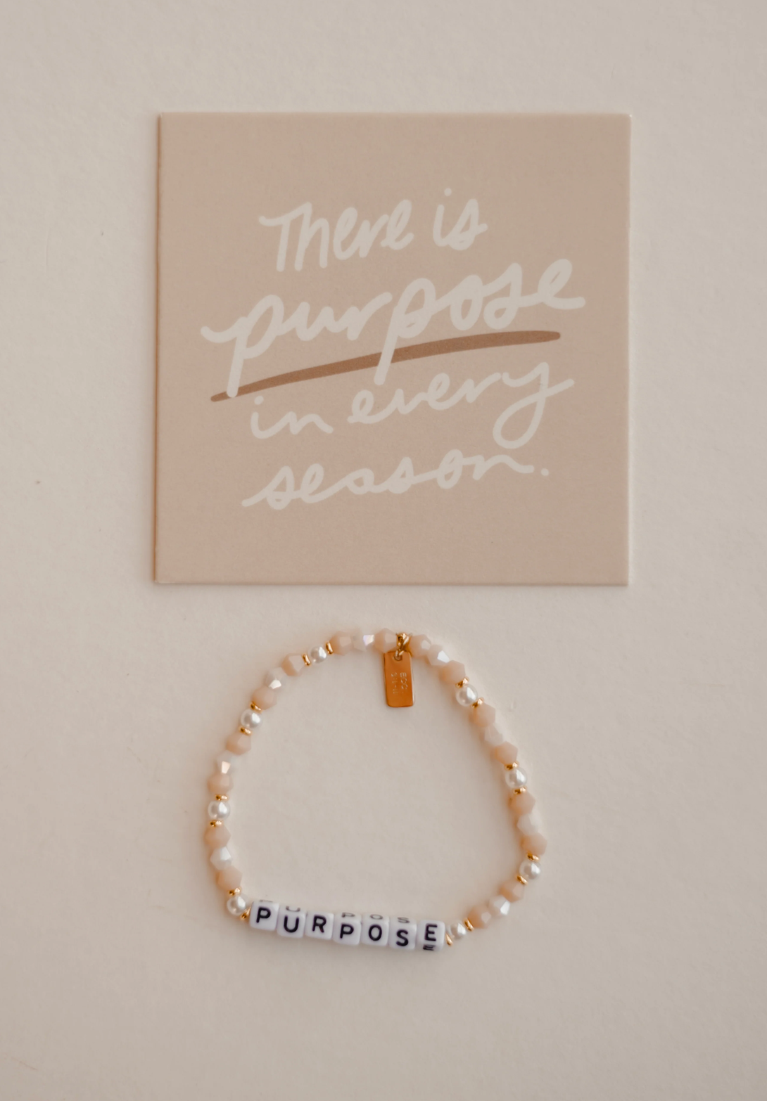 'Purpose' Beaded Swarovski Bracelet