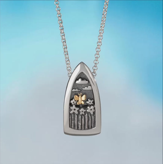 In The Garden - Kinetic Necklace