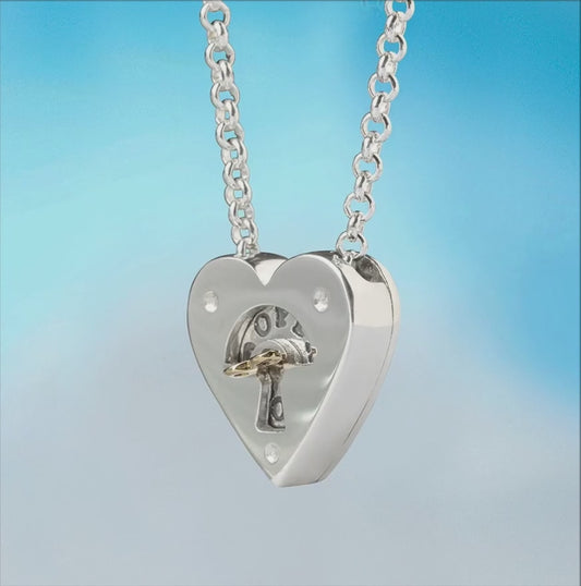 Key To My Heart - Kinetic Necklace