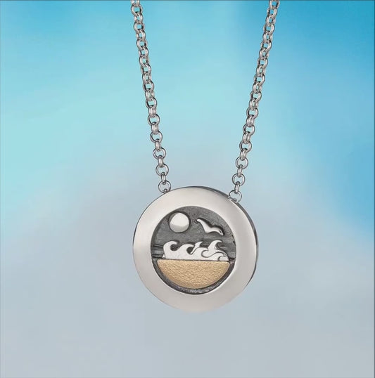 Making Waves Kinetic Necklace